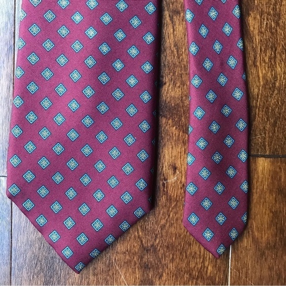 Granata, Cool Vintage Tie From Encinitas Ca, 100% Italian Silk, Made in the USA - Picture 4 of 9